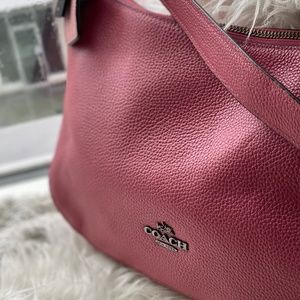 Pink Coach Purse with Short and Long Adjustable Strap Comes with Coach Tags.